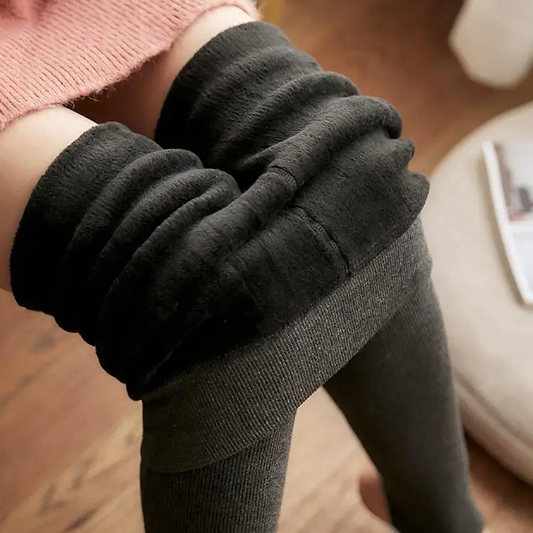 Legging Térmica Feminina Forrada com Cintura Alta e Elástica