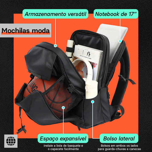 Mochila Notebook Impermeável Escolar Feminina Masculina