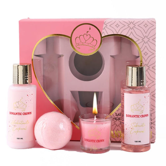 Kit Presente Feminino com Aromaterapia para Banho, para Aniversário